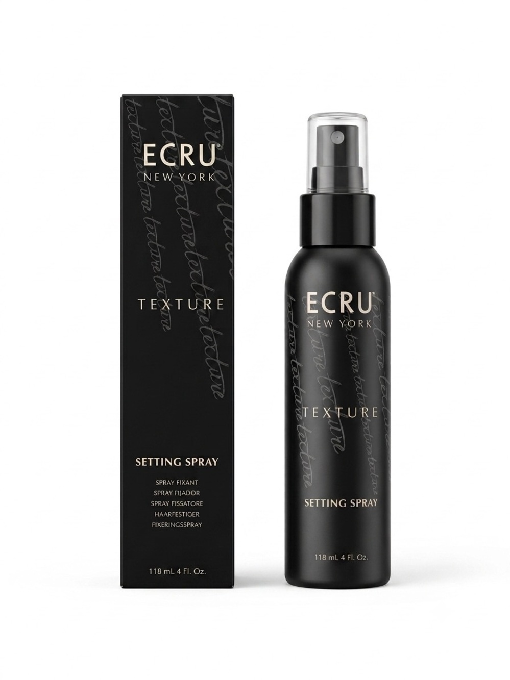 ECRU New York Setting Spray, Lightweight Hair Heat & Frizz Protectant